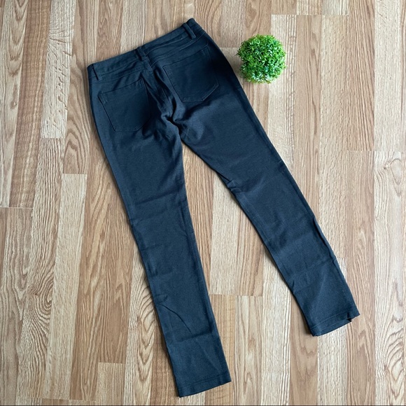 Timing dark gray pants leggings womens size Medium stretchy juniors casual - Picture 6 of 6